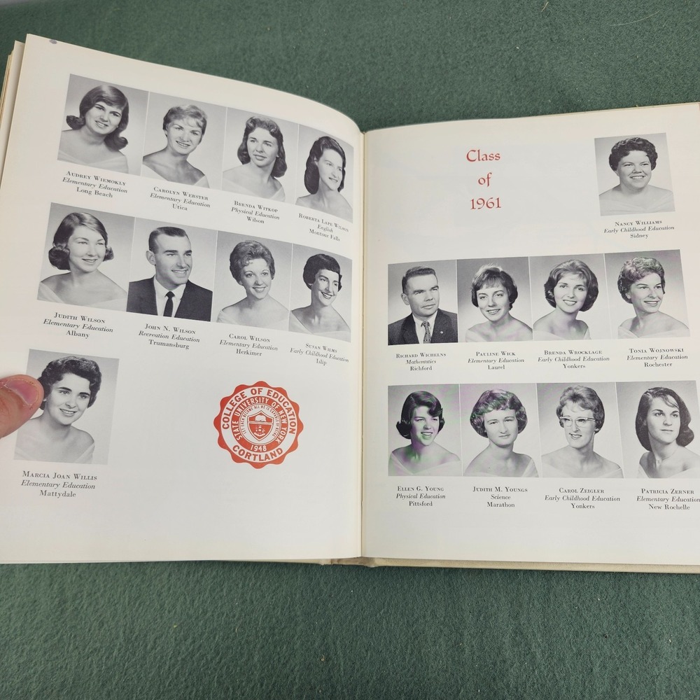 Didascaleion 1961 / SUNY Cortland Yearbook / State University of New York VTG - Picture 7 of 8